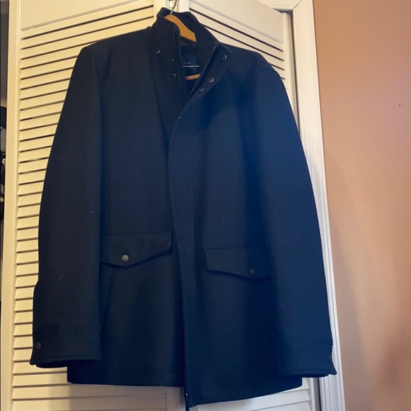 cole haan pea jacket